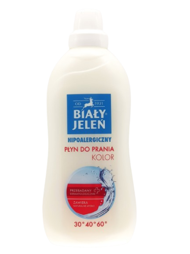 Płyn do prania kolorów biały jeleń