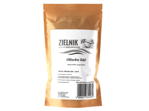 Liście oliwki na ciśnienie, cholesterol i odporność, 50 g www.adolfkudlinski.pl
