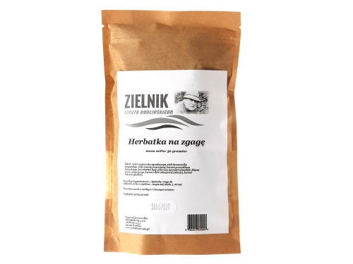 Herbata na zgagę – naturalna mieszanka ziół łagodząca pieczenie w przełyku i wspierająca trawienie www.adolfkudlinski.pl