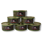 Zestaw sześciu konserw wieprzowo-drobiowo-wołowej 6 x 300 g 