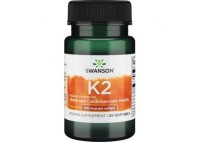 Witamina K2 100µg, 30 kapsułek, Swanson