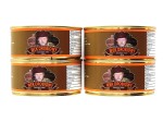 Zestaw czterech konserw z kurczaka 4 x 300 g