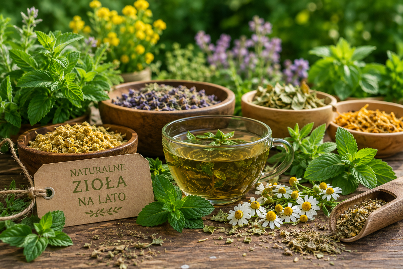 Zioła na lato – które warto mieć pod ręką? Czerwcowy rabat 10% na naturalne zioła